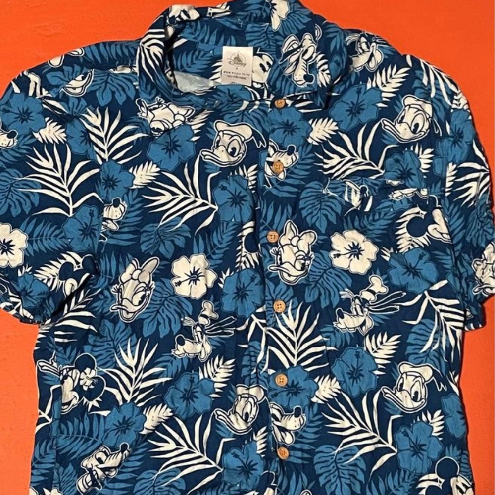 Disney button down shirt
